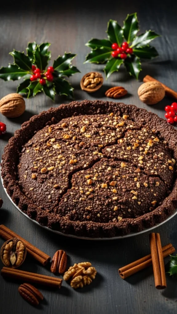 Hazelnut Cocoa Crust + Chocolate Peppermint Pie