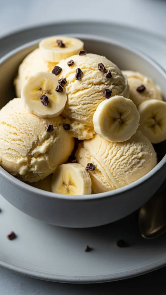 Healthy Banana Ice Cream