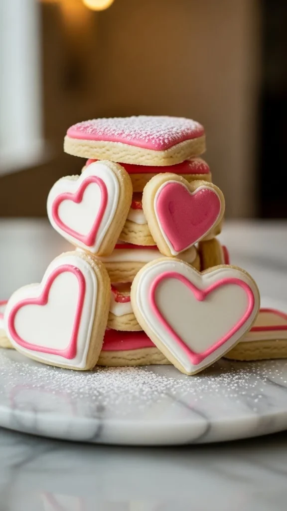 Heart Sugar Cookie Bites