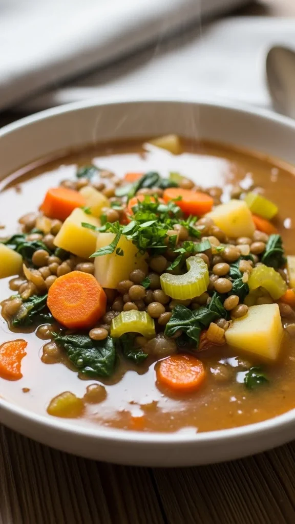 Hearty Lentil & Vegetable Stew