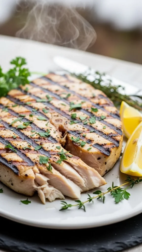 Herb-Grilled Swordfish