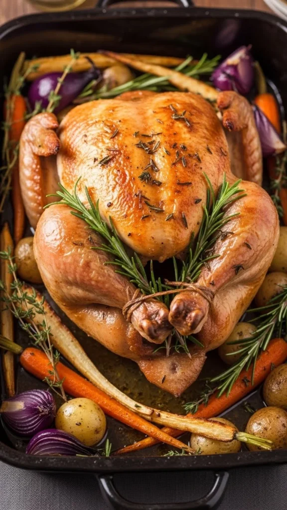 Herb Roasted Whole Chicken
