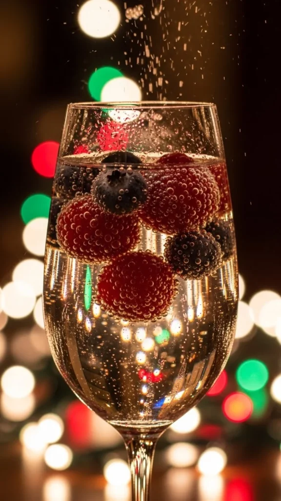 Holiday Berry Fizz
