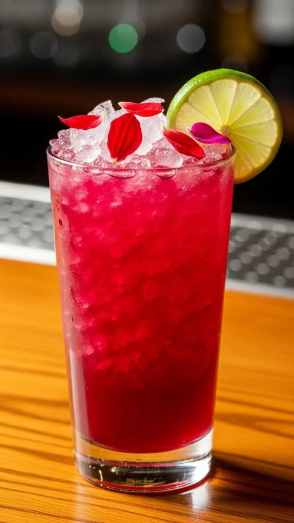 Holiday Hibiscus Spritz