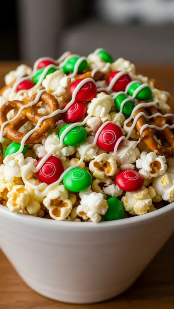Holiday Popcorn Mix