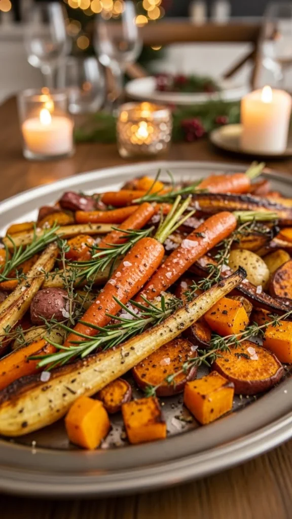 Holiday Roasted Veggie Medley