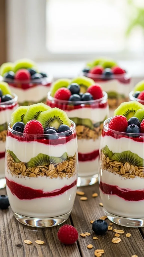 Holiday Yogurt Parfaits