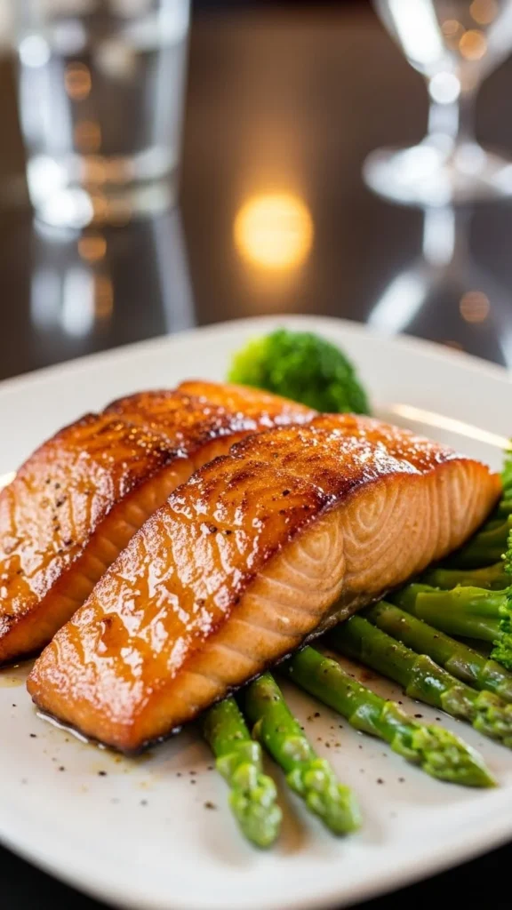 Honey Garlic Salmon Fillets
