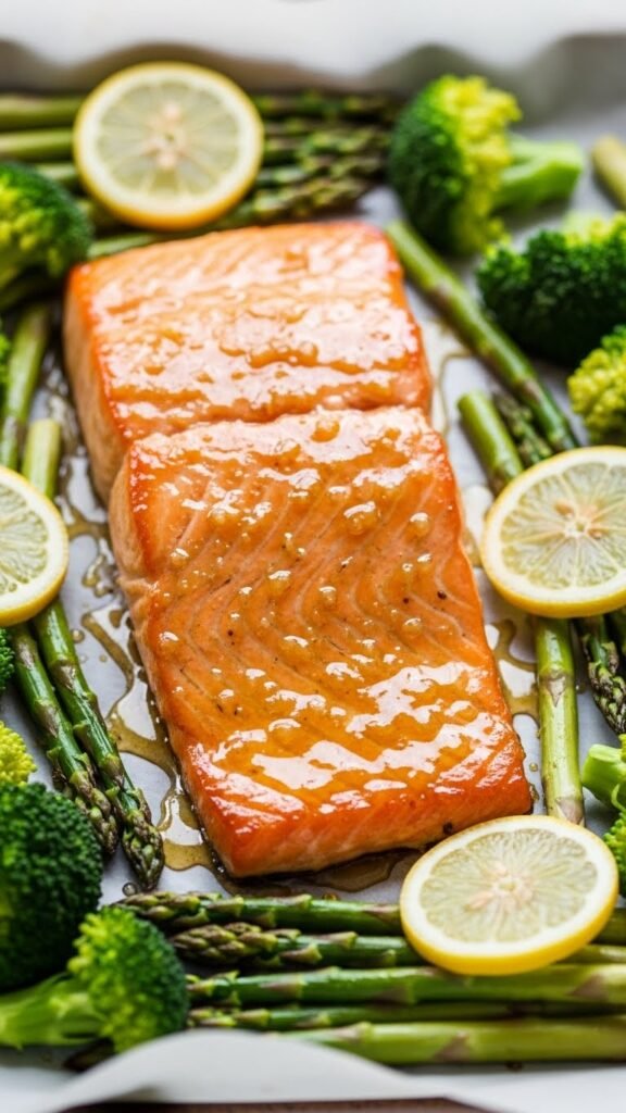 Honey-Ginger Baked Salmon