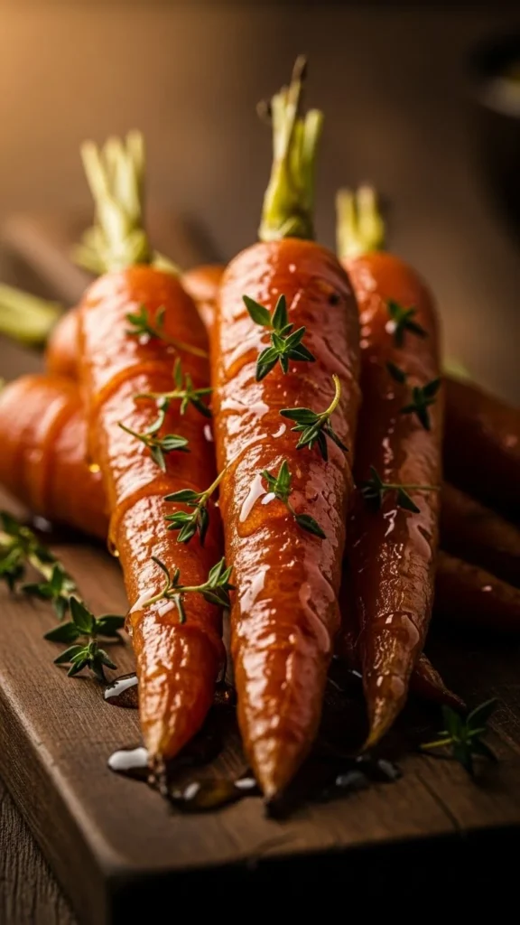 Honey-Roasted Carrots with Thyme