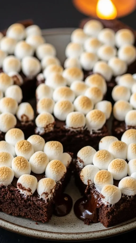 Hot Chocolate Brownies