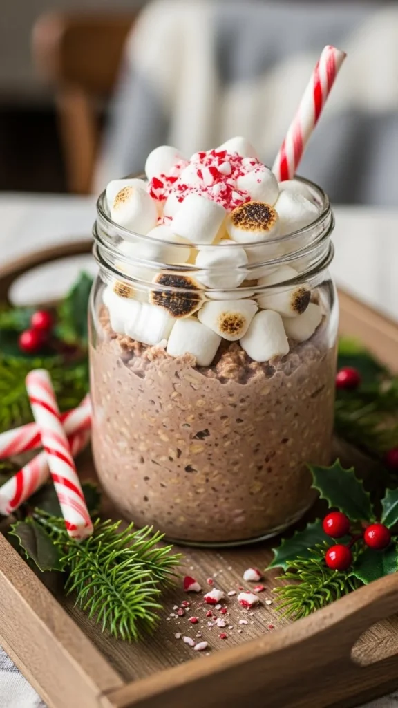 Hot Chocolate Overnight Oats