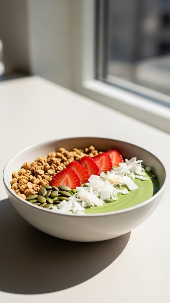 Matcha Green Breakfast Bowl