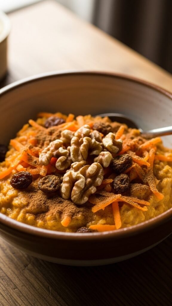 Carrot Cake Breakfast Bowl