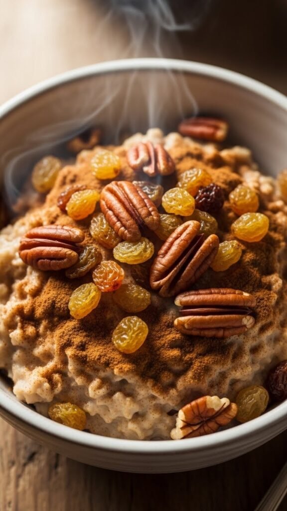 Cinnamon Raisin Oatmeal Bowl