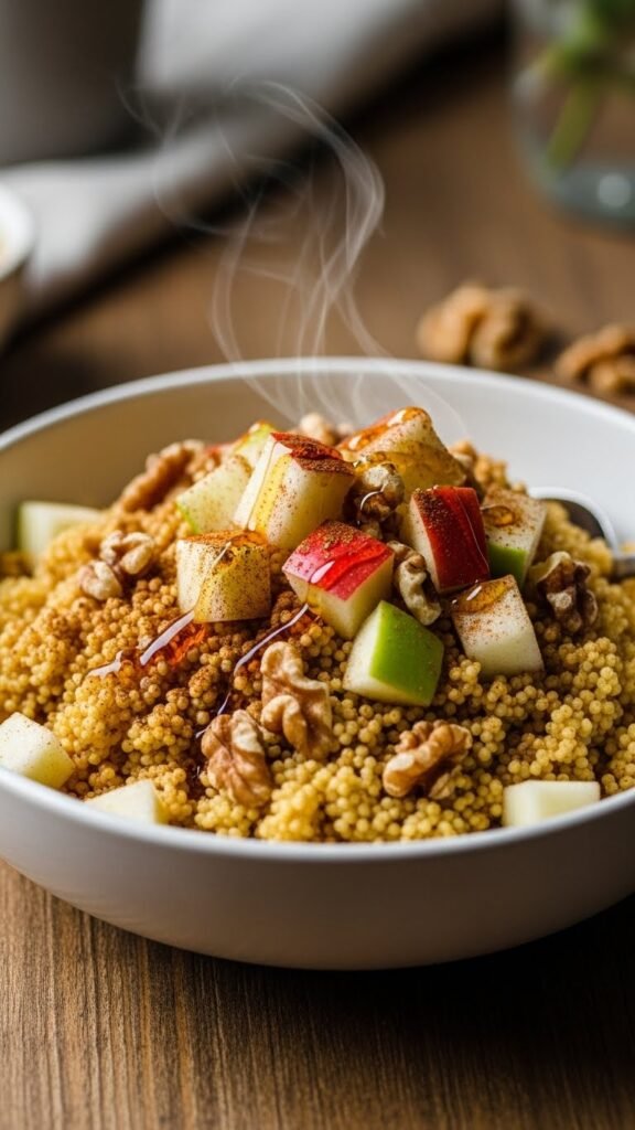 Cinnamon Maple Millet Bowl