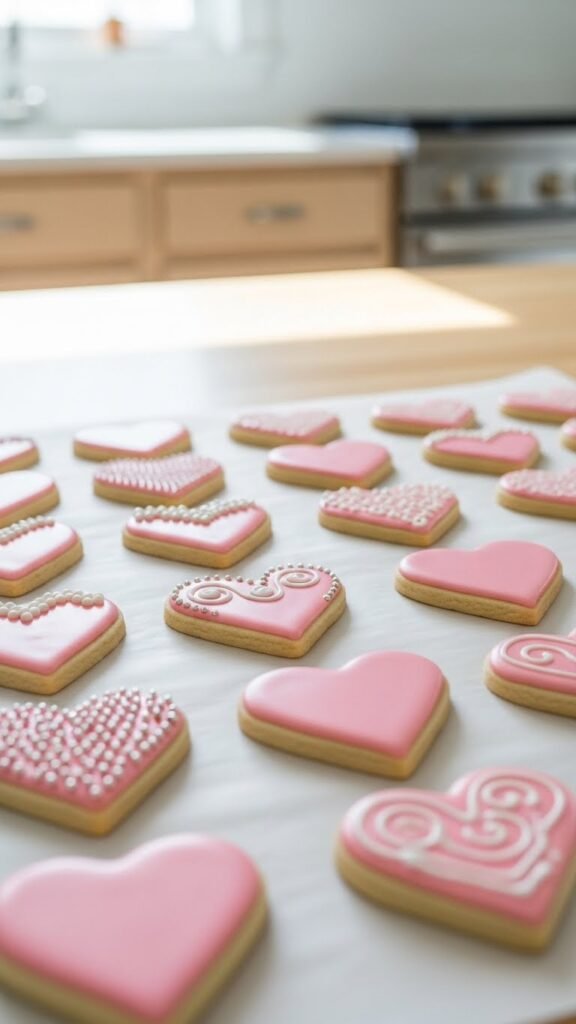 Heart-Shaped Sugar Cookies