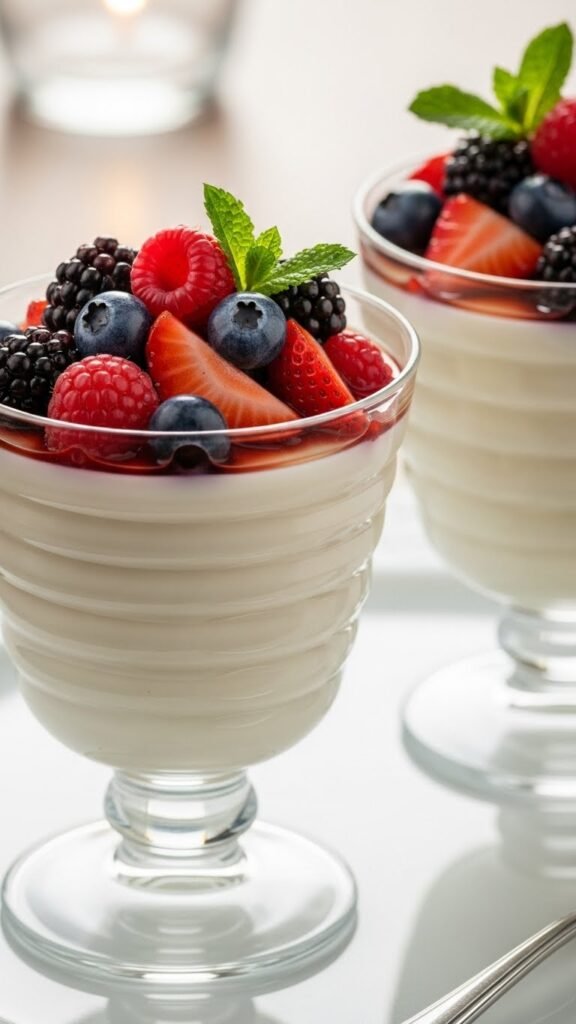Vanilla Bean Panna Cotta