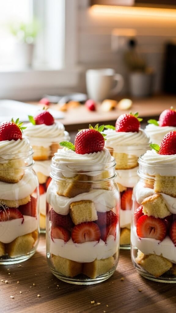 Strawberry Shortcake Jars
