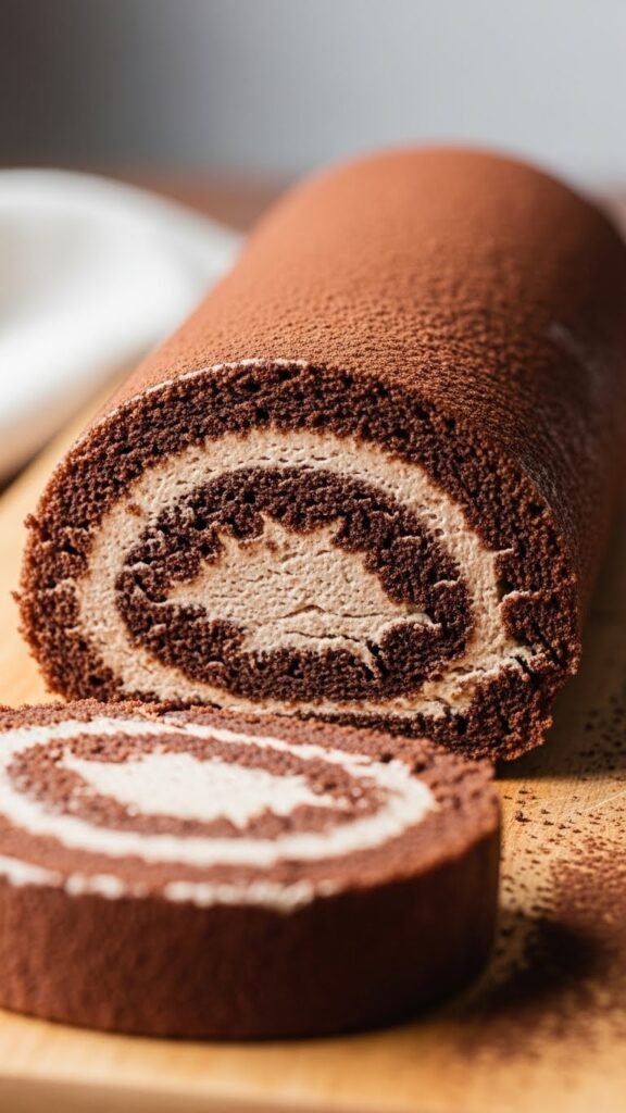 Chocolate Cream Roll
