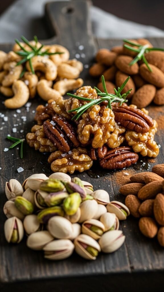 Sweet & Savory Holiday Nut Board