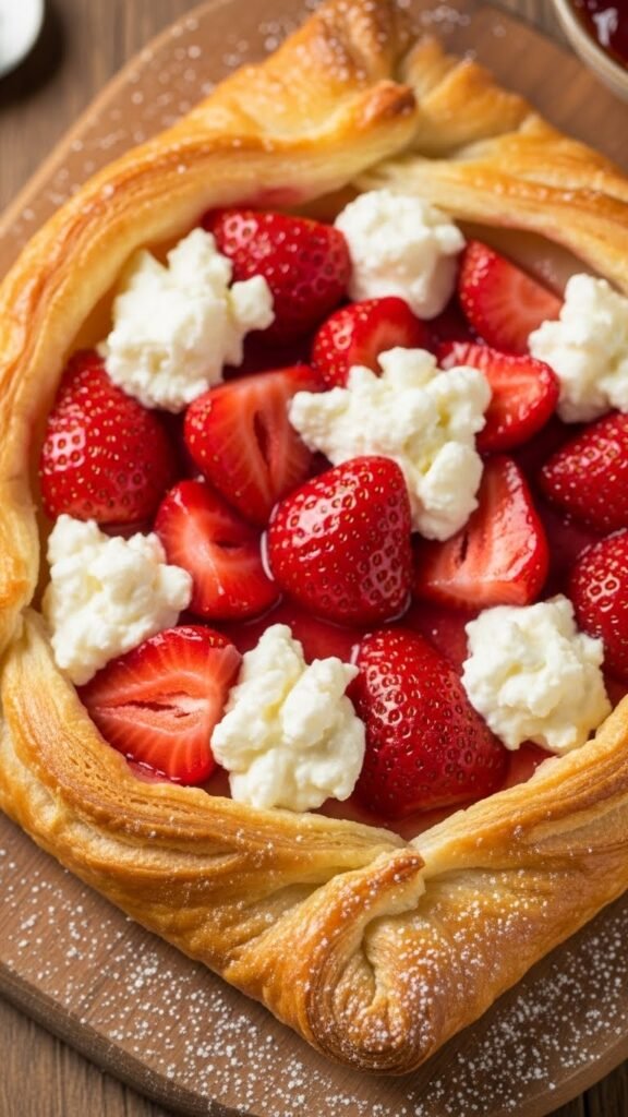 Strawberry Cream Cheese Danish