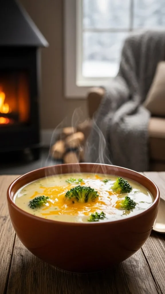 Instant Pot Broccoli Cheddar Soup