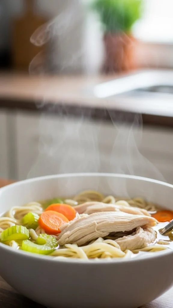 Instant Pot Chicken Noodle Soup