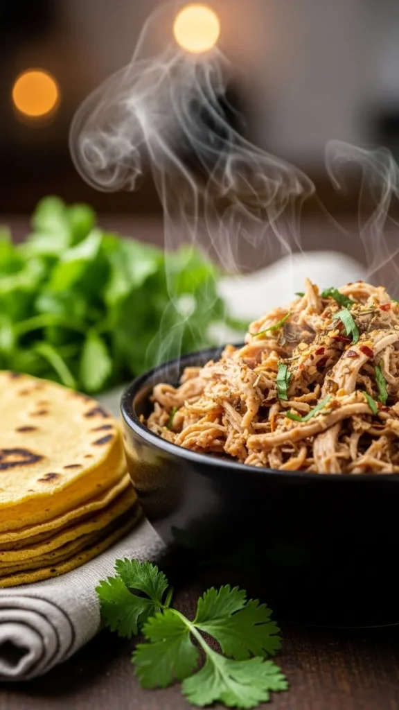 Instant Pot Chicken Tacos