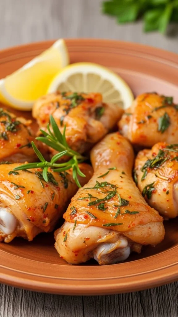 Instant Pot Lemon Herb Chicken