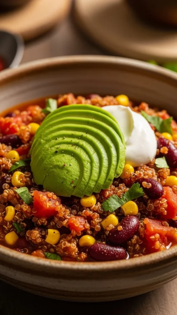 Instant Pot Quinoa Chili