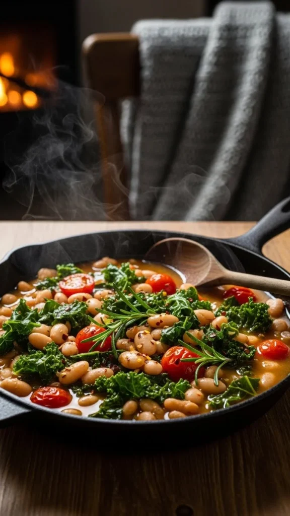 Kale & White Bean Skillet