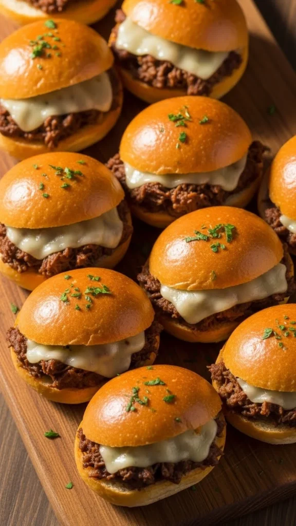 Leftover Beef Sliders