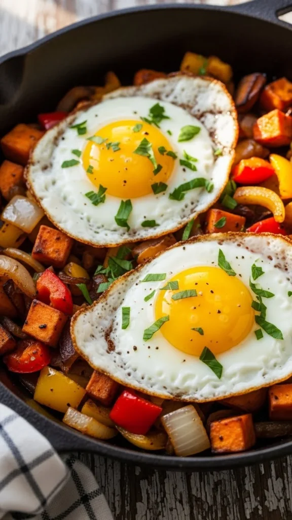Leftover Sweet Potato Hash