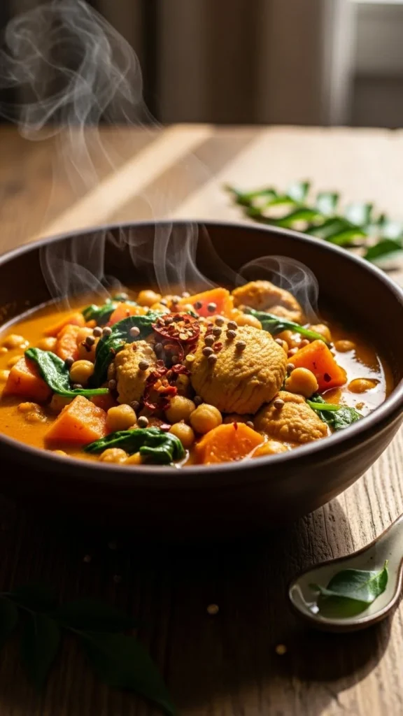 Leftover Vegetable Curry Stew