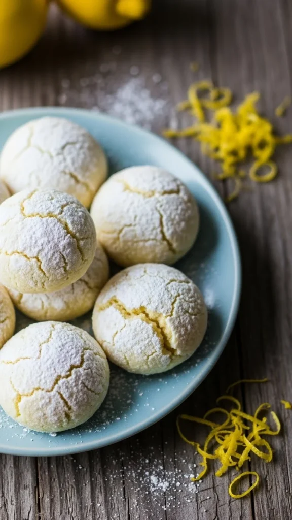 Lemon Meltaway Cookies
