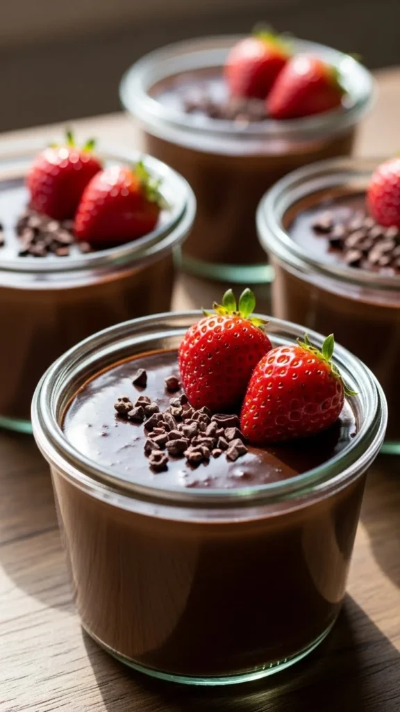 Light Chocolate Avocado Mousse