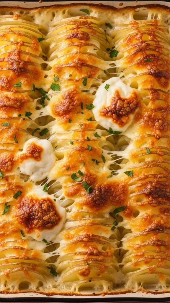 Make-Ahead Cheesy Potato Gratin