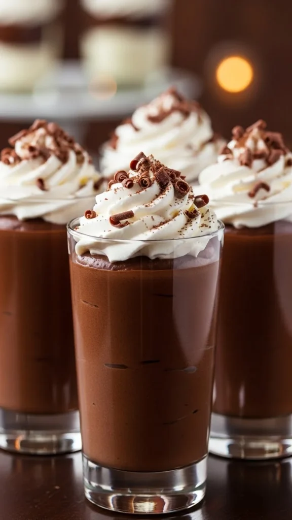 Make-Ahead Chocolate Mousse Cups