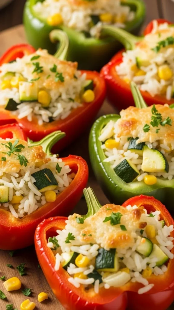 Make-Ahead Stuffed Bell Peppers