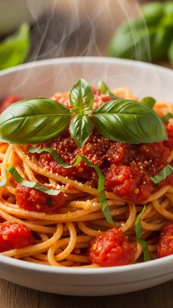 Make-Ahead Tomato Basil Pasta