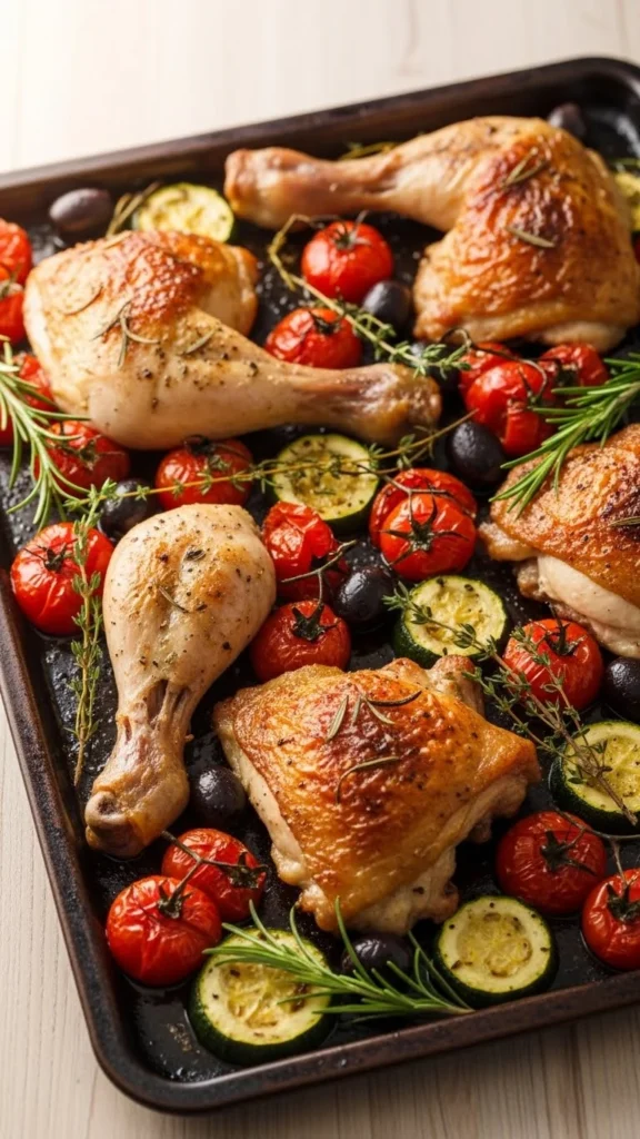 Mediterranean Chicken & Veggies