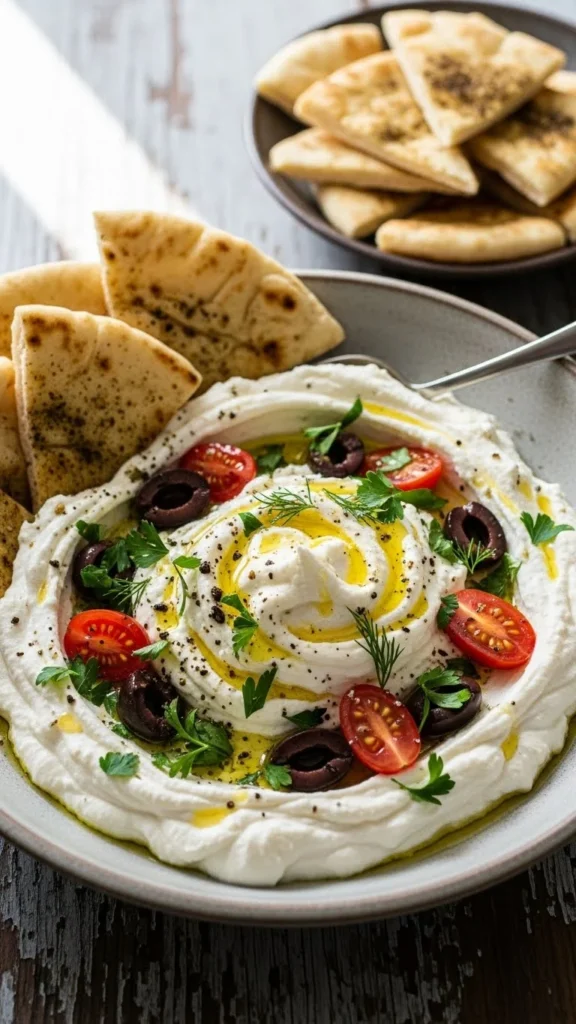 Mediterranean Feta Dip Board