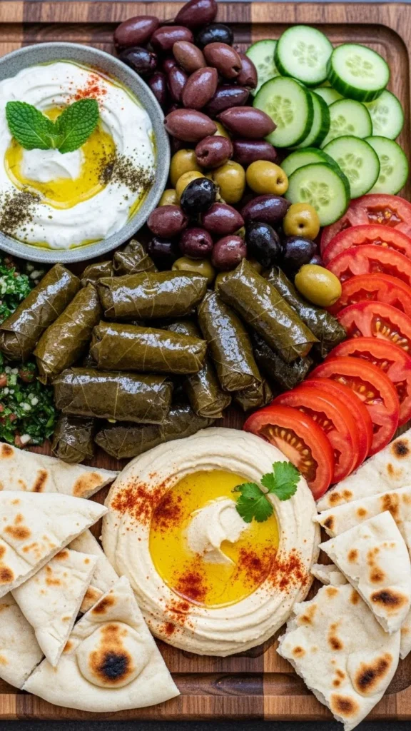 Mediterranean Mezze Board