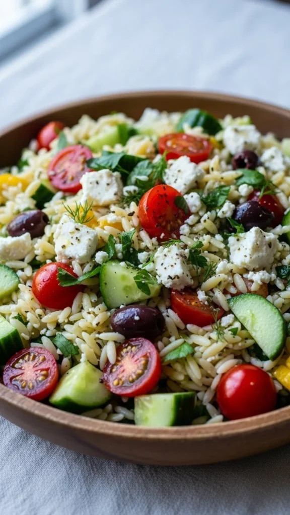 Mediterranean Orzo Salad