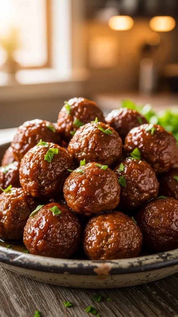 Baked Chicken Meatballs