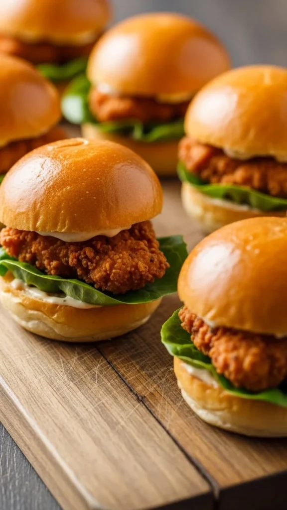 Mini Chicken Sliders