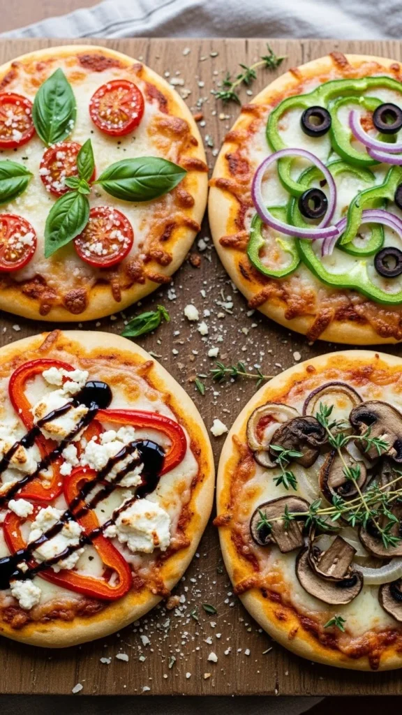 Mini Flatbread Pizzas