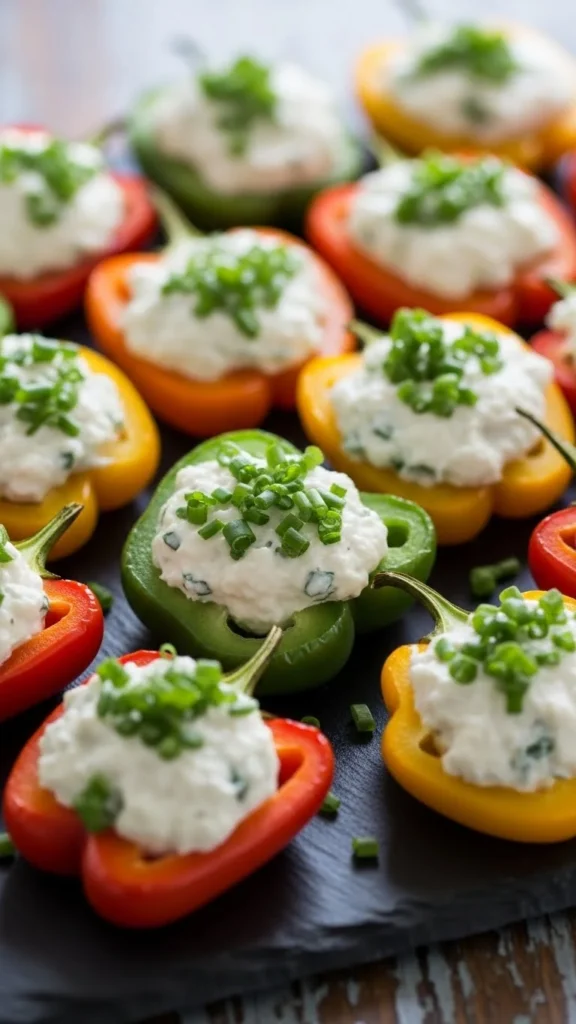 Mini Stuffed Bell Peppers