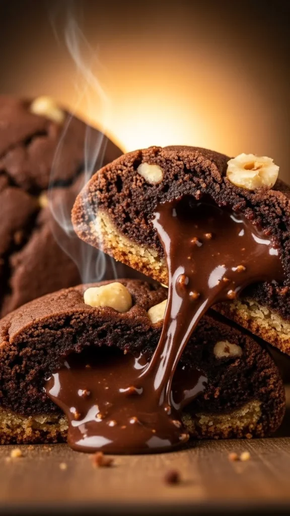 Nutella-Stuffed Cookies